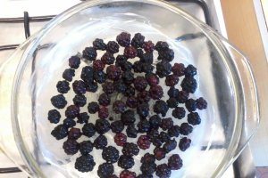 Clafoutis cu mure