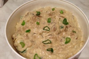 Salata de vinete cu ciuperci si maioneza