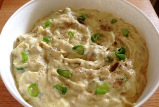 Salata de vinete cu ciuperci si maioneza