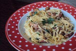 Spaghette carbonara
