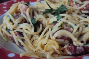 Spaghette carbonara