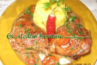 Ostropel din carne de pui
