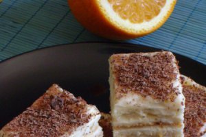 Prajitura cu crema de portocale
