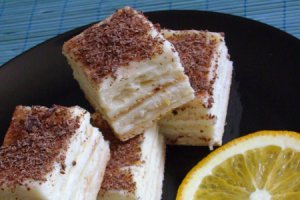 Prajitura cu crema de portocale