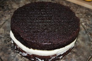 Desert tort de ciocolata Tuxedo