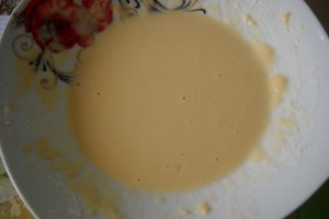 Dovlecel cu floare pane