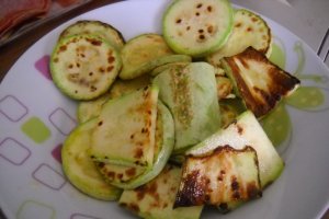 Evantai cu legume si branza