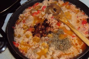 Burritos cu carne tocata