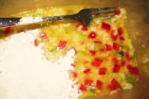 Piept de pui in plapumioara de orez