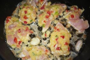 Piept de pui in plapumioara de orez