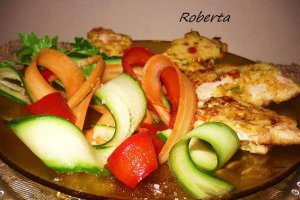 Piept de pui in plapumioara de orez