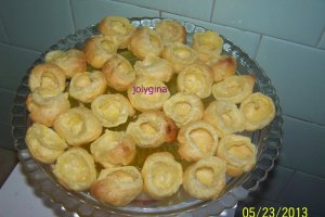 CHOUX A LA CREME -varianta rapida