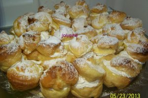 CHOUX A LA CREME -varianta rapida