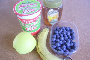 Smoothie "Puterea afinelor"