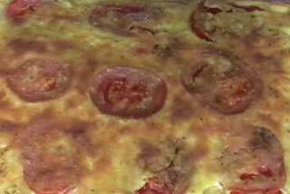 Tarta cu branza si rosii (Reteta Video)