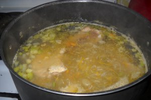 Bors cu costita de porc