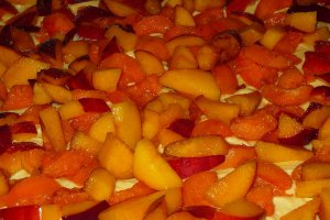 Prajitura  de vara cu fructe