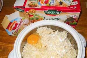 Lasagna cu branza