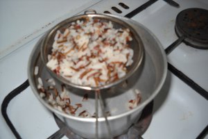Salata de pui cu mix de orez