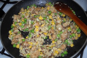 Salata de pui cu mix de orez