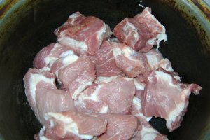 Ceafa de porc la ceaun