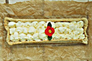 Tarta cu crema de vanilie