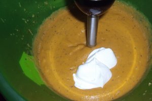 Supa crema de legume cu kaizer afumat