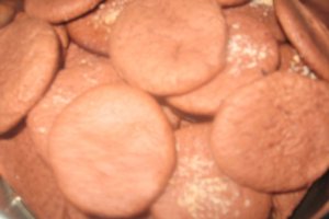 Biscuiti cu unt si cacao