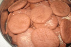 Biscuiti cu unt si cacao