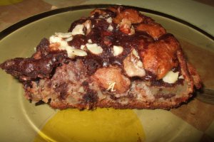 Pandispan cu mere si nuci - diet
