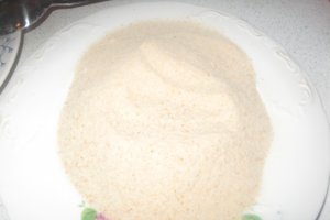 Dovlecei pane cu sos de usturoi a la Julie