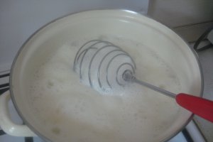 Gris cu lapte si caramel