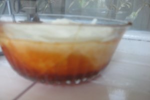 Gris cu lapte si caramel