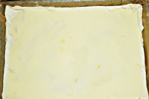 Placinta cu iaurt si fructe