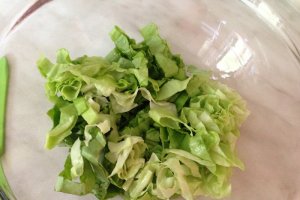 Salata cu branza milkana si busuioc