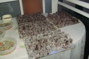 Cuburi cu nuca de cocos
