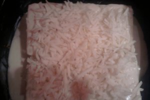 Lasagna cu piept de pui, ciuperci si sos Bechamel