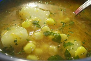 Supa aromata cu porumb