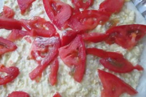 Tarta cu dovlecei si branza