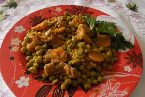 Mazare verde cu carne