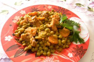 Mazare verde cu carne