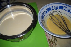 Inghetata cu dulce de leche si ghimbir