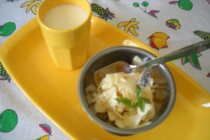Inghetata cu dulce de leche si ghimbir
