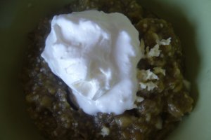 Salata de vinete cu smantana si usturoi