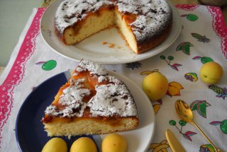 Tarta Tatin cu caise