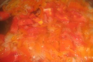 Ciorba de legume cu paste fainoase