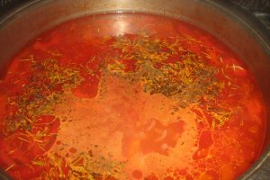 Ciorba de legume cu paste fainoase
