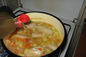 Ciorba de pui cu fidea