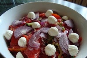 Salata de vara cu miez de lapte