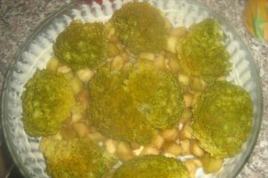 Gratin de broccolli si porumb cu miez de lapte